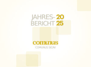 Comunus: Kennzahlen und Performance 2025
